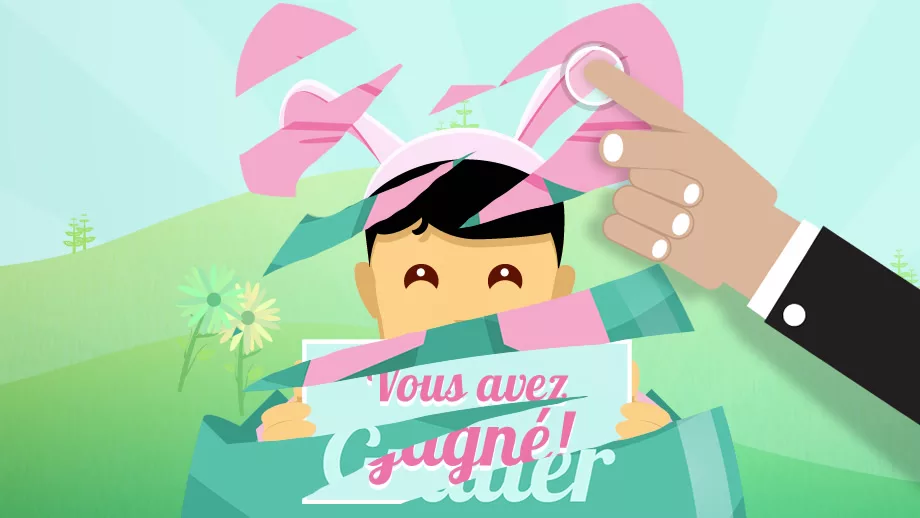jeu concours pâques grattage